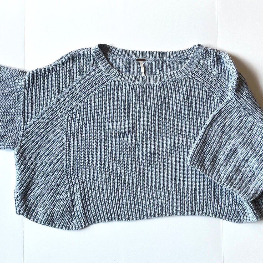 Free People Cropped Sweater